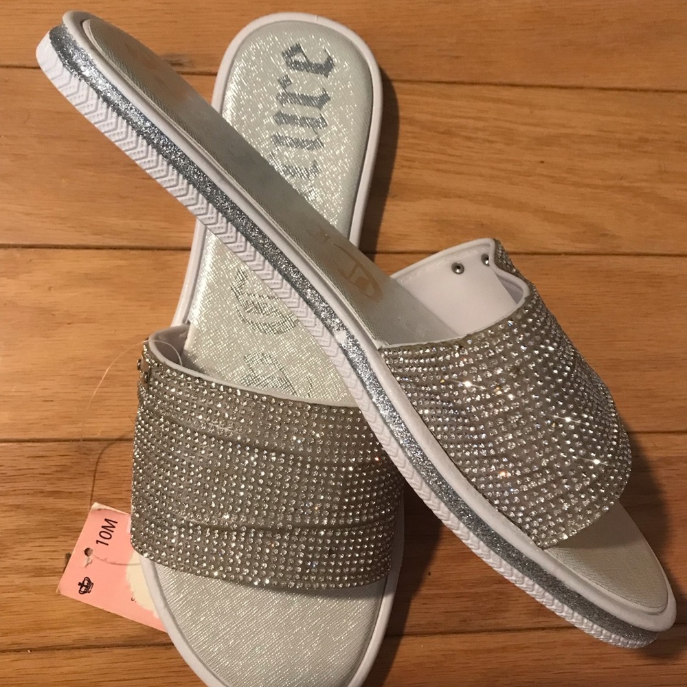 Juicy Couture Yippy  Sandals Size 10 NEW